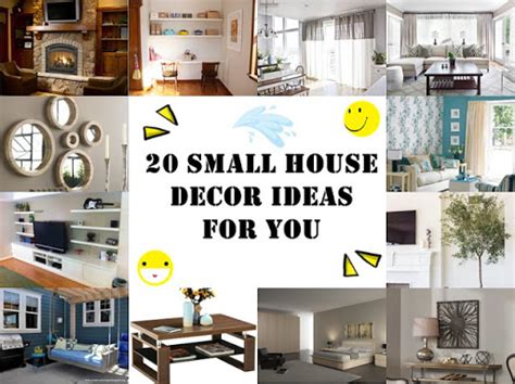 Furniture Channel 20 Small House Decor Ideas For You