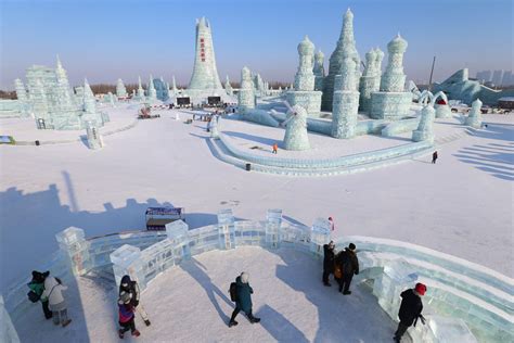 Harbin International Ice And Snow Festival Abc News