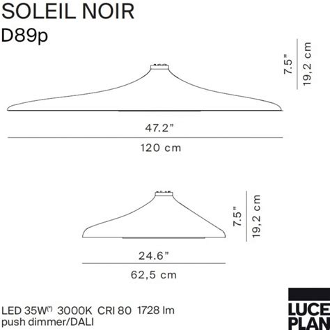 Soleil Noir Luceplan Ceiling Light Indoor Free Shipping
