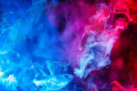 Blue And Red Smoke Background Stock Photo Download Image Now Istock