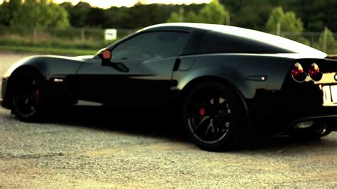 Blacked Out Z06 C6 Vette Youtube