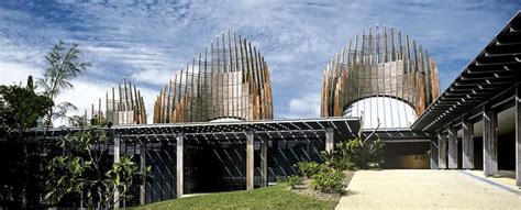 Jean Marie Tjibaou Cultural Center Nouméa Renzo Piano Arquitectura