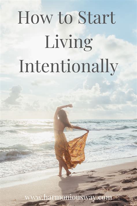 How To Start Living Intentionally Happy Woman On Beach This Is Your