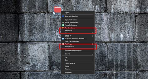 How To Pin A Folder To The Taskbar Or Start Menu On Windows 10