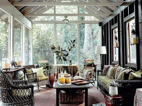 Simple And Cheap Screened In Porch Decorating Ideas