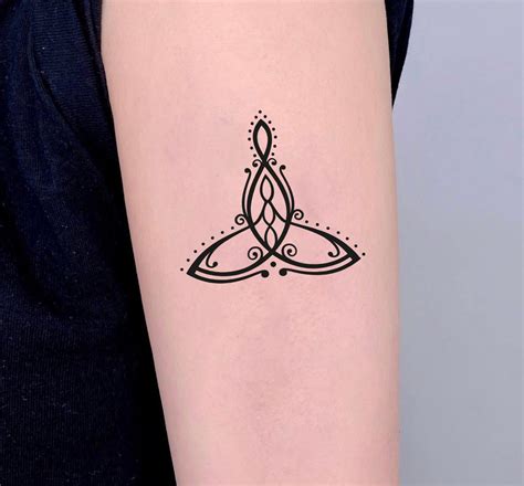 Celtic Motherhood Knot Tattoo Temporary Tattoo Symbols For Etsy