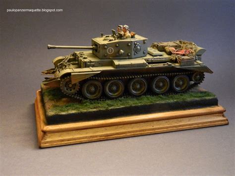 Paulo Panzer Maquette Cromwell Mk Iv En Normandie 1944 Tamiya Réf