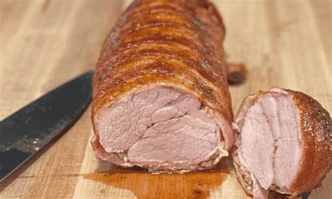 Simple Bacon Wrapped Smoked Pork Tenderloin Recipe Easy And Delicious