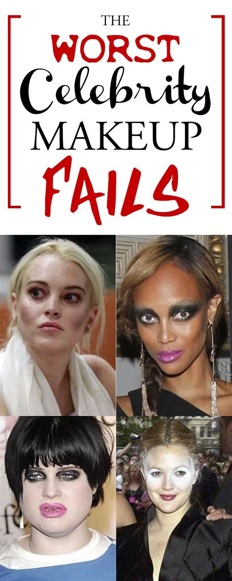 Not Sure Whats Worse Tyra Or Drew Bad Makeup Fails Celebrity