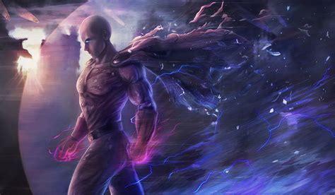 39 Cool Anime Wallpaper One Punch Man Png