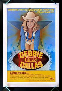 Debbie Does Dallas Cinemasterpieces Original Movie Poster Adult