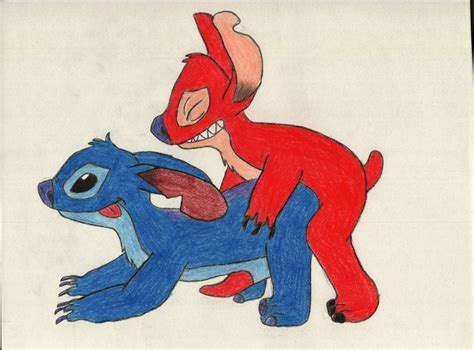 Rule 34 Disney Experiment Species Gay Leroy Lilo And Stitch Lilo And Stitch Male Male Only