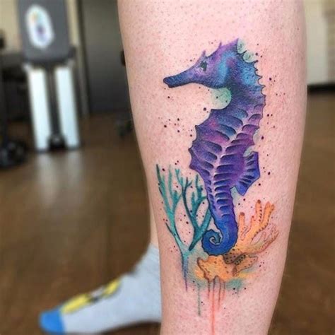 16 Tatuagens De Cavalos Marinhos Fofinhas Seahorse Tattoo Starfish
