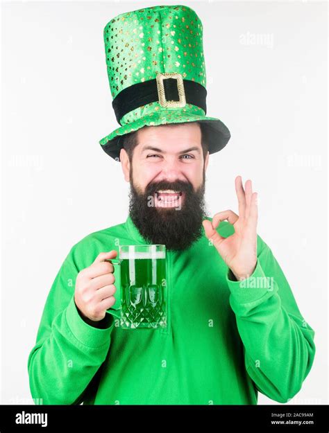 Irish Pub Green Beer Mug Drinking Beer Part Celebration Bar Seasonal