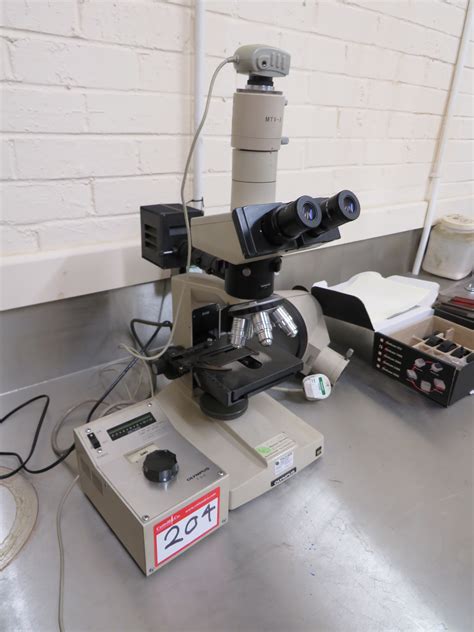 Olympus Mtv 3 Microscope