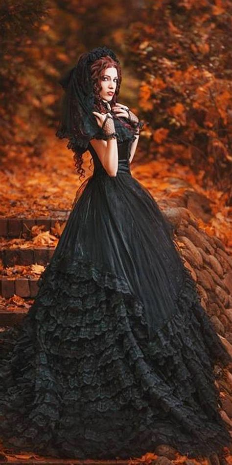 Dark Romance 18 Gothic Wedding Dresses