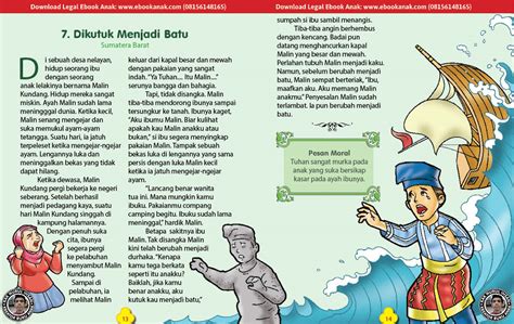 Malin Kundang Dikutuk Menjadi Batu Dongeng Cerita Rakyat Dari Sumatera