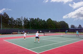 Basically they are equipped with one of the four main surfaces, clay, hard court, grass or carpet. Spruce Creek Preserve - Tennis/Pickleball (Activity)