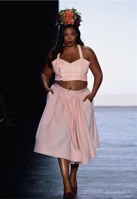 Plus Size Models At Project Runway Finale Show Fashion