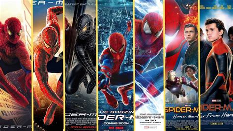 8 Spiderman Movies In One Trailer YouTube