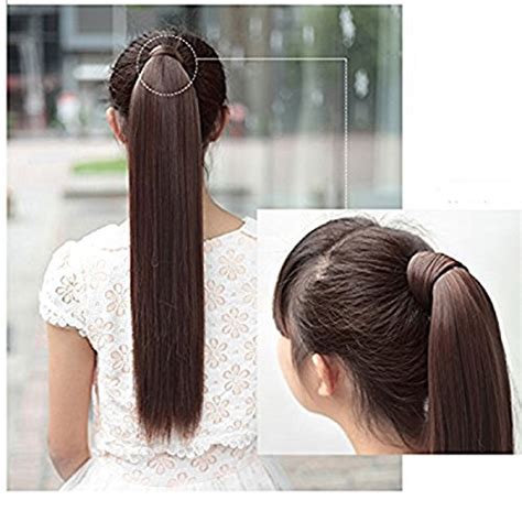 S Noilite Wrap Around Ponytail Clip In Hair Extensions One Piece Magic