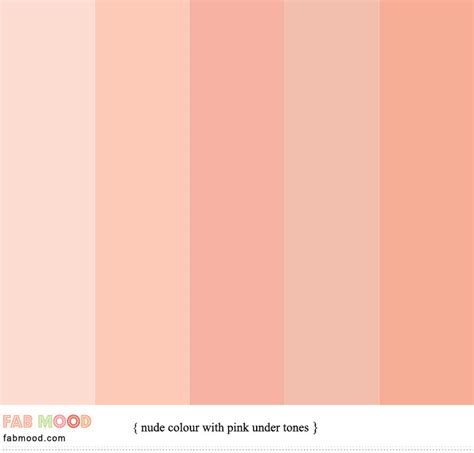 Neutral Tones Nude Colour With Pink Under Tones
