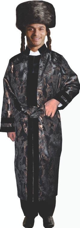 Adult Black Rabbi Coat By Dress Up America Toys 4 U