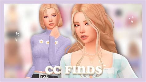Cc Finds 🌺 Los Sims 4 Contenido Personalizado Haul Maxis Match