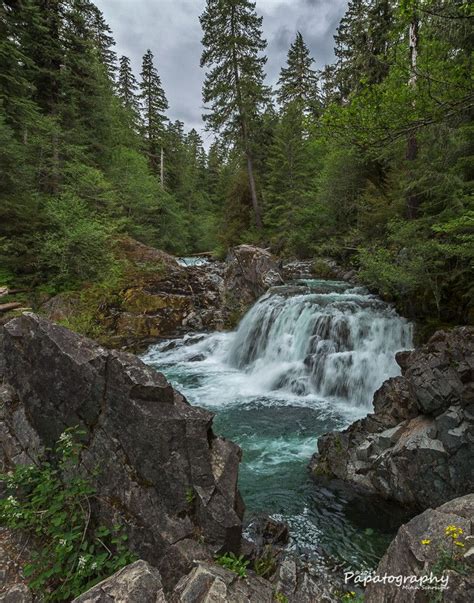 Sawmill Falls Opal Creek By Mitch Schreiber On 500px Turquoise Water