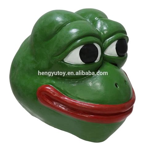 Pepe The Frog Latex Mask 4chan Kekistan Hallowen Meme Costume Cosplay