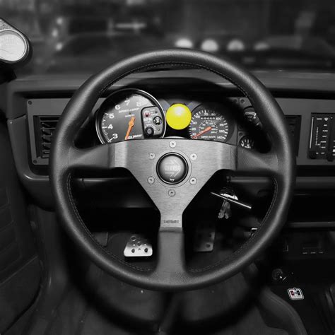 Mustang Momo Montecarlo Steering Wheel And Hub Kit 84 04