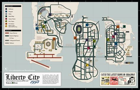 Карта Gta Liberty City Stories Gta Riotpixels