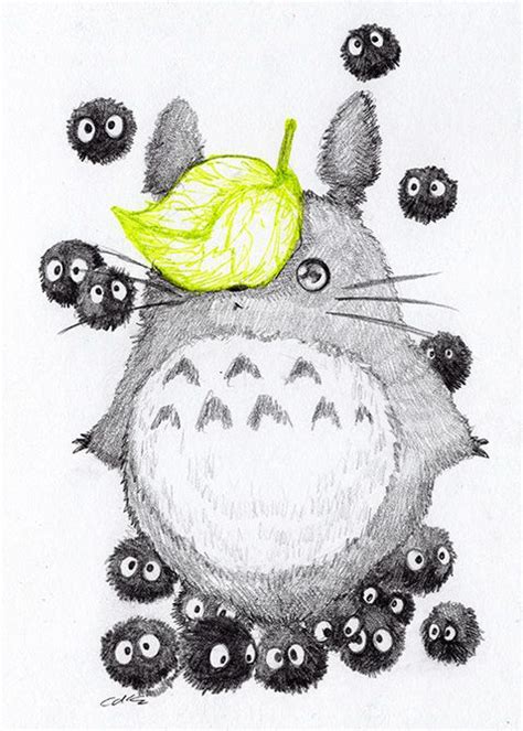 The Leaf God Ghibli Art Totoro Art Studio Ghibli Art