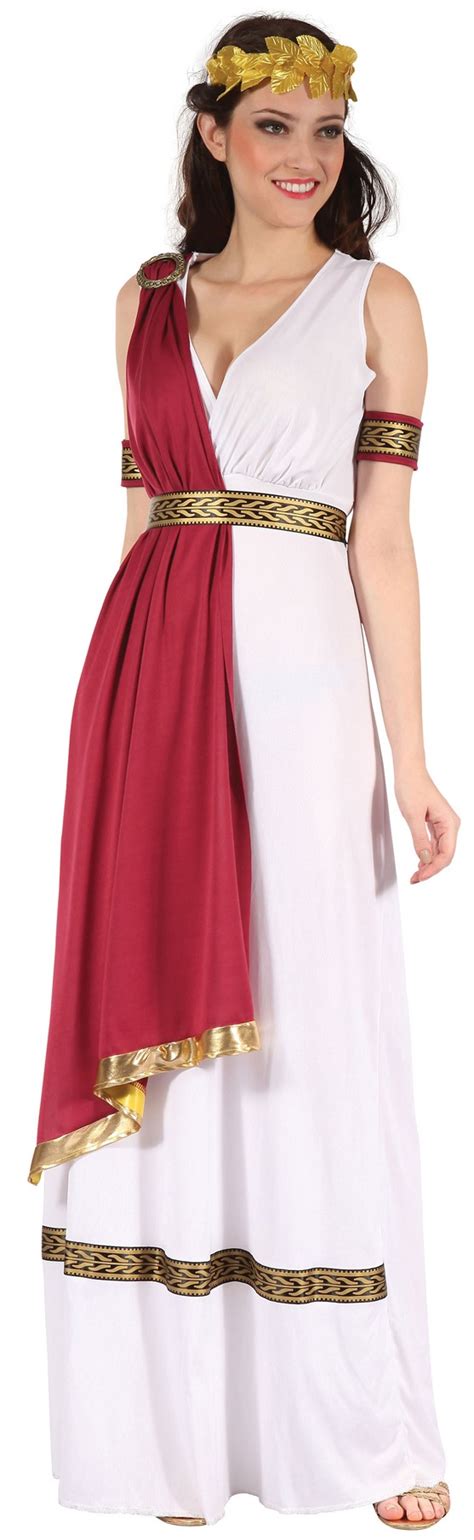 Ladies White Ancient Greek Roman God Fancy Dress Costume Toga Fancy Dress Fancy Dress Womens