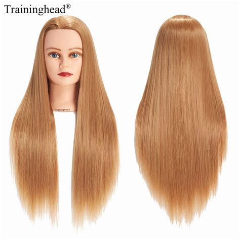 Traininghead 26 28 Mannequin Head Hair Training Head Manikin Head Cosmetology Doll Head