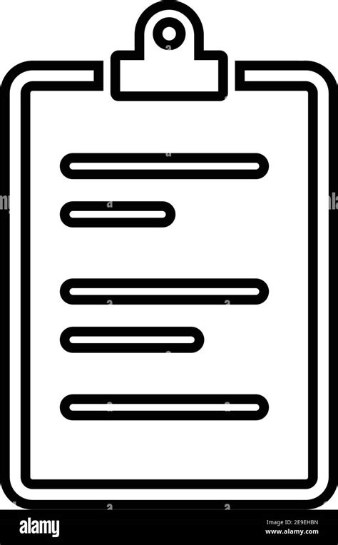Artikel Dokument Inhalt Symbol Einfache Vektor Illustration Für Grafik Und Webdesign Oder
