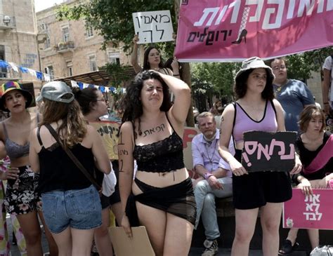 In Photos Jerusalem Slutwalk 2022 Protests Violence Against Women All Photos