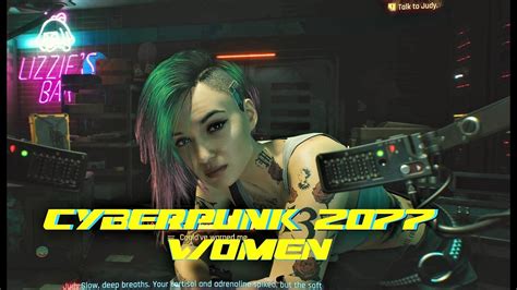 CYBERPUNK 2077 Women PART 1 SFW Version 4K YouTube