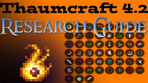 So we all khow about thaumcraft but it can be a little frustrating to get around it so here is a tutorial about how to thaumcraft1 the start first up before you start with thaumcraft the first thing you need is 2 iron and a stick for a wand use the iron to make iron nuggets and use the nuggets to. Thaumcraft 4.2 Aspect/Research Guide! - YouTube