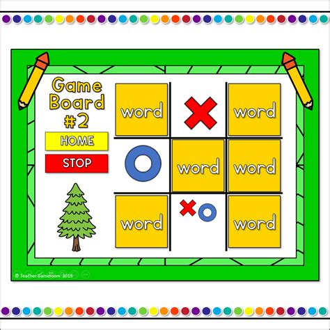 Word Families Ine Words Tic Tac Toe Powerpoint Game Teacher Gameroom