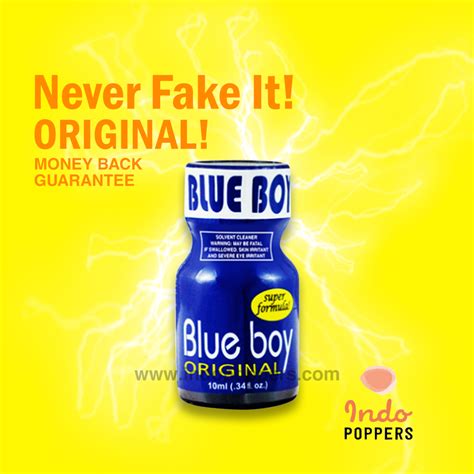 Blue Boy Poppers 10 Ml Indopoppers