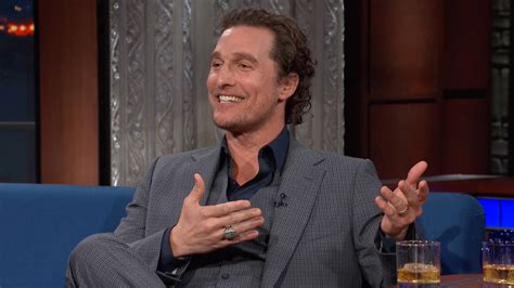 Watch The Late Show With Stephen Colbert Matthew Mcconaughey Doesnt