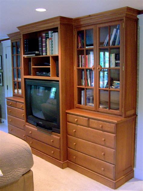 Enjoy free shipping on most stuff, even big stuff. Cherry Master Bedroom Wall Unit - Traditional - Bedroom ...
