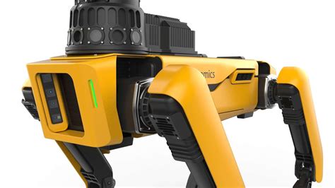 Boston Dynamics Spot Inspection Yellow 3d Model By Rzo
