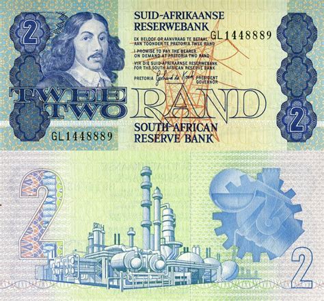 Banknote World Educational South Africa South Africa 2 Rand