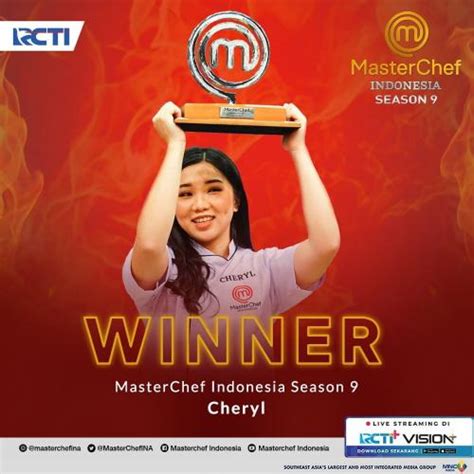 Biodata Dan Profil Cheryl Juara Masterchef Indonesia Season Asal