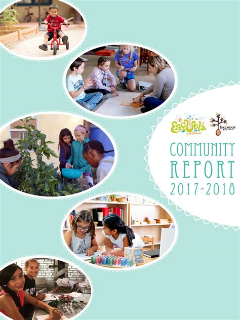 Escuela Del Sol Montessori Harwood Art Center Community Report 2017