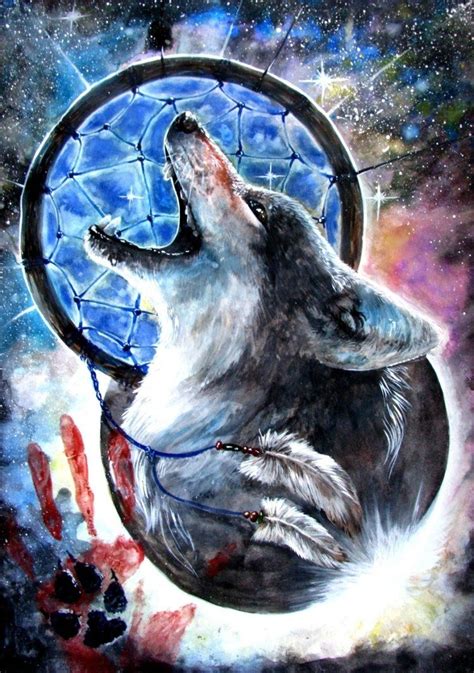 Wolf Dreamcatcher Wallpapers Top Free Wolf Dreamcatcher Backgrounds