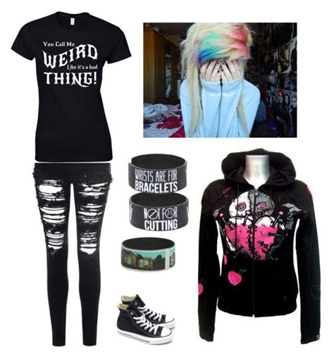 Emo Life By I Like Bands Alott Liked On Polyvore Ropa Emo