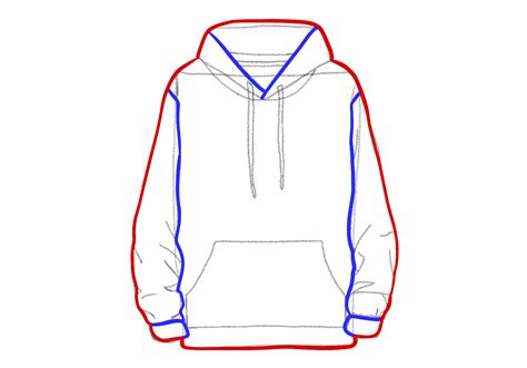 How To Draw A Hoodie Design School